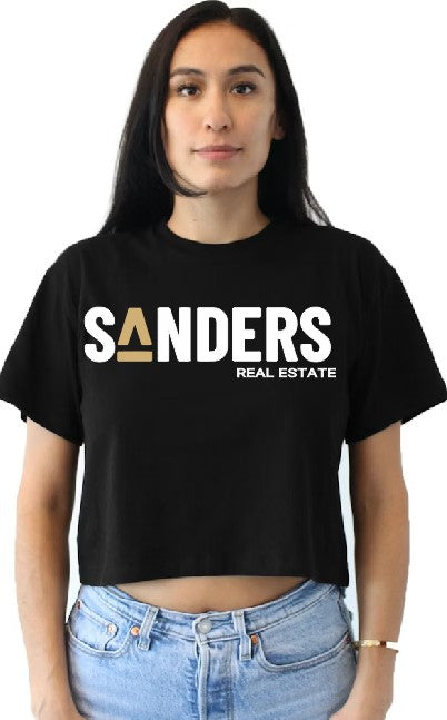 Cropped T-shirt Black