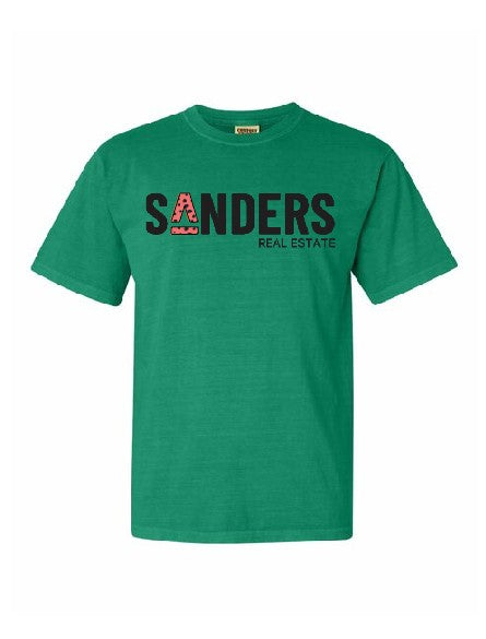 Green Tee Leopard